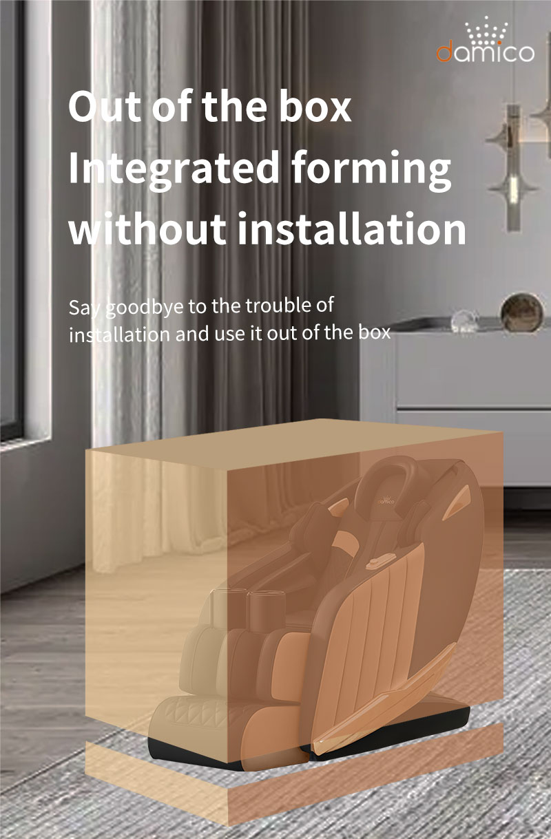 Masazne kreslo Damico Primo Gold Balenie showroom Trnava a Bratislava